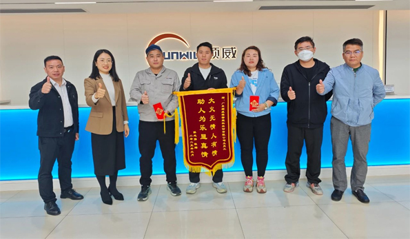 顺威英雄｜跨公司火海救援 彰显大义担当